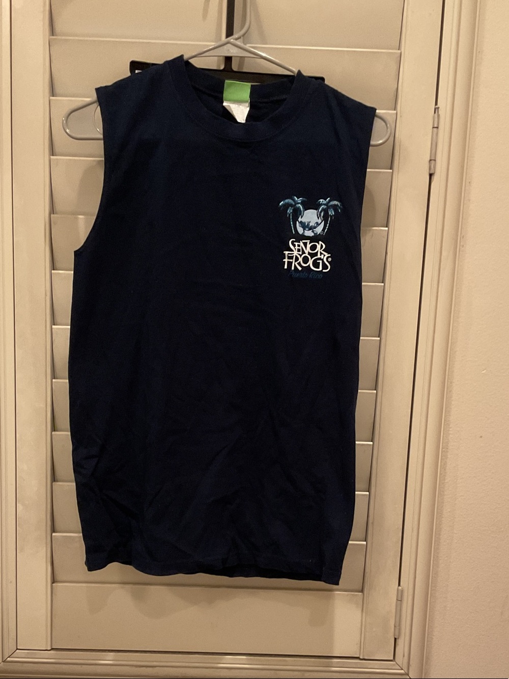 Señor Frog's Boys' Navy Sleeveless Tank Top